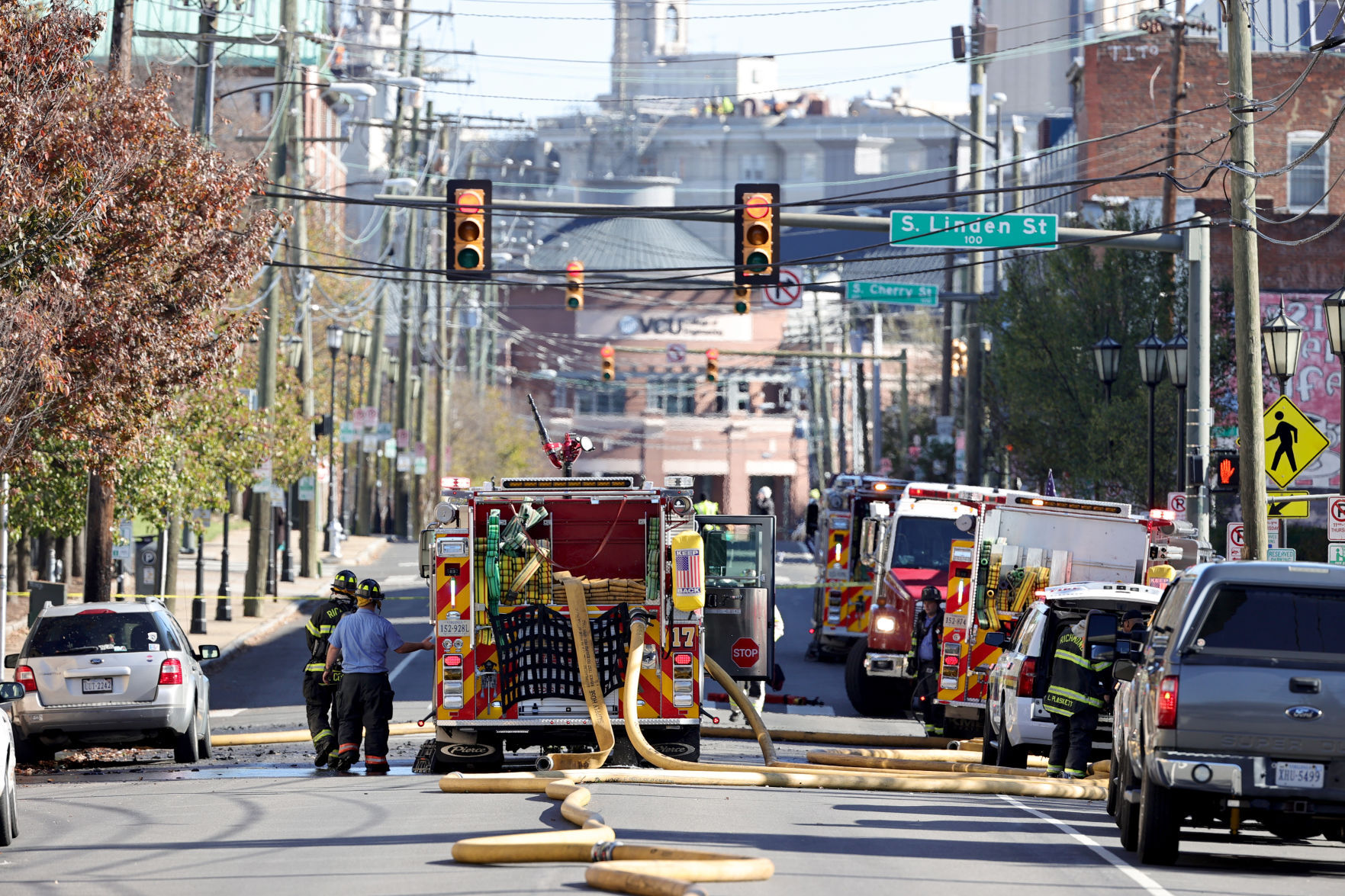 VCU fire